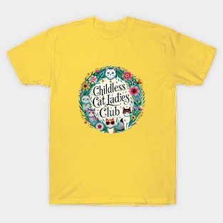 Childless Cat Ladies Club T-Shirt